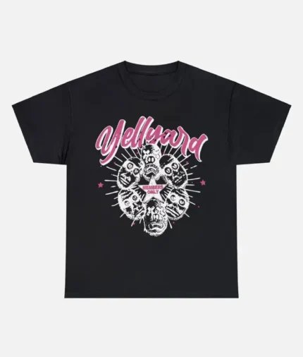 Yellyard Members Only T-Shirt Black/Pink