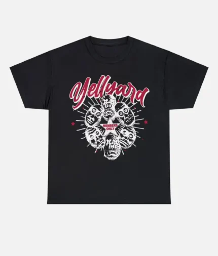 Yellyard Members Only T-Shirt Black/Red