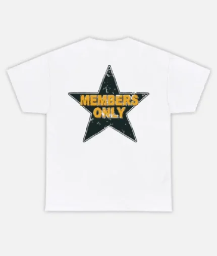 Yellyard Members Only T Shirt White Yellow 1