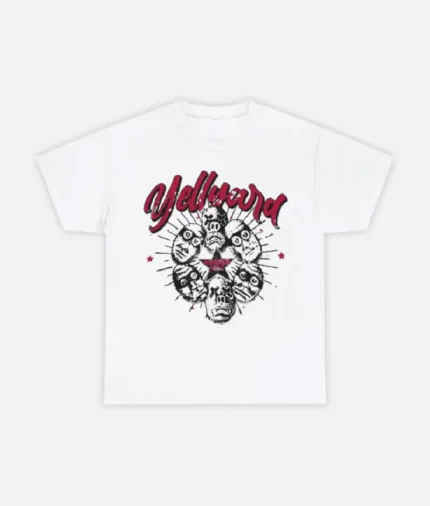 Yellyard Members Only T-Shirt White/Red